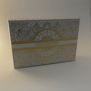 Dior Gold and White Accessory Box